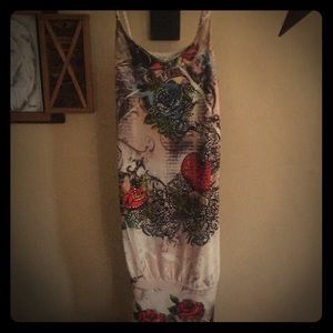 sold locally   Ladies long tank studded